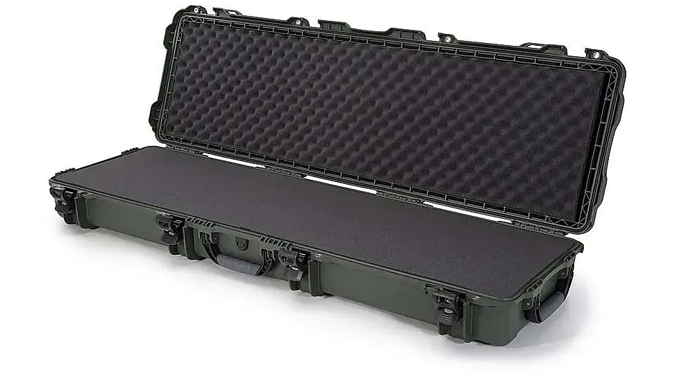 Nanuk 995 Rifle Protective Hard Case, w/ 3-Part Foam Insert, Olive, 995S-011OL-0A0