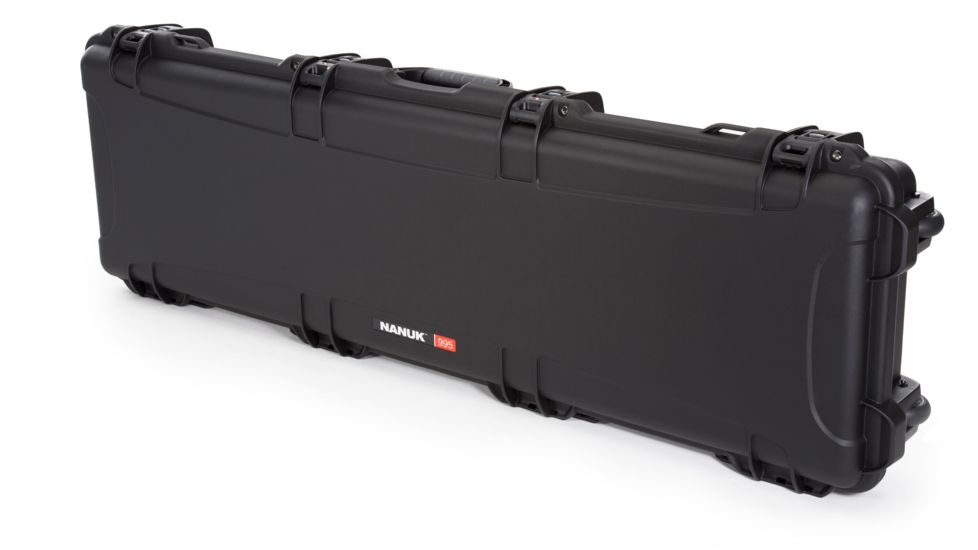 Nanuk 995 Rifle Protective Hard Case, w/ 3-Part Foam Insert, Black, 995S-011BK-0A0