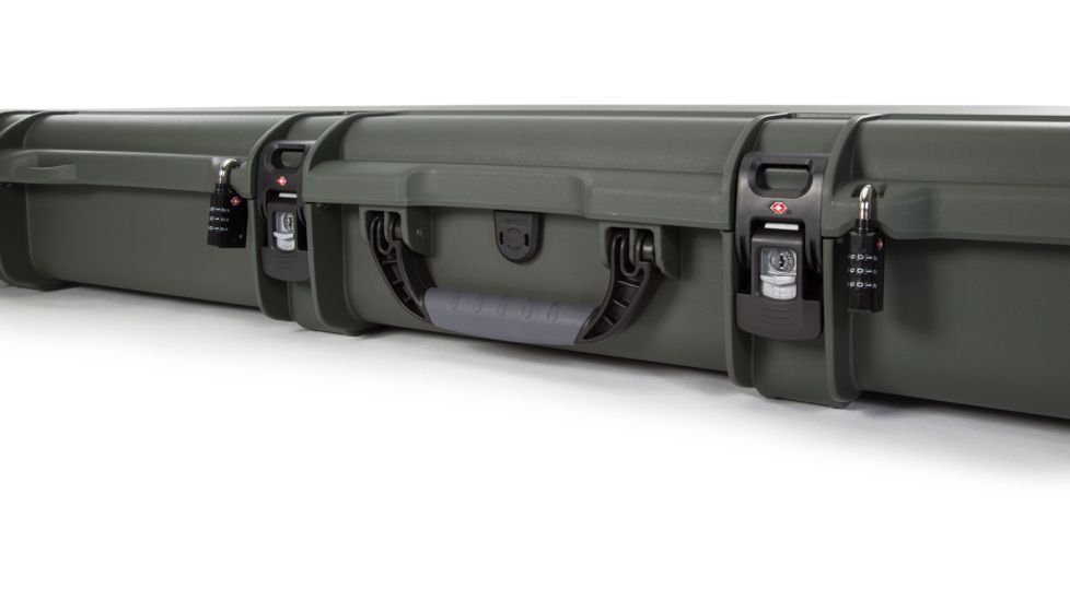 Nanuk 995 Rifle Protective Hard Case, w/ 3-Part Foam Insert, Olive, 995S-011OL-0A0