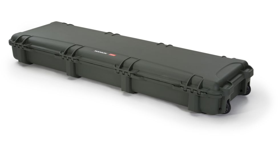 Nanuk 995 Rifle Protective Hard Case, w/ 3-Part Foam Insert, Olive, 995S-011OL-0A0