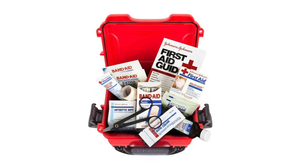 Nanuk Case 903 w/First Aid Logo, Red, Small, 903S-000RD-PA0-FSA01