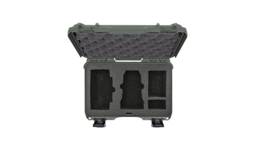 Nanuk Case 909 w/foam insert for DJI Mavic Mini, Olive, Small, 909-MAVM6