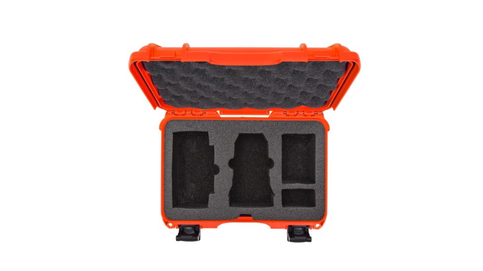 Nanuk Case 909 w/foam insert for DJI Mavic Mini, Orange, Small, 909-MAVM3