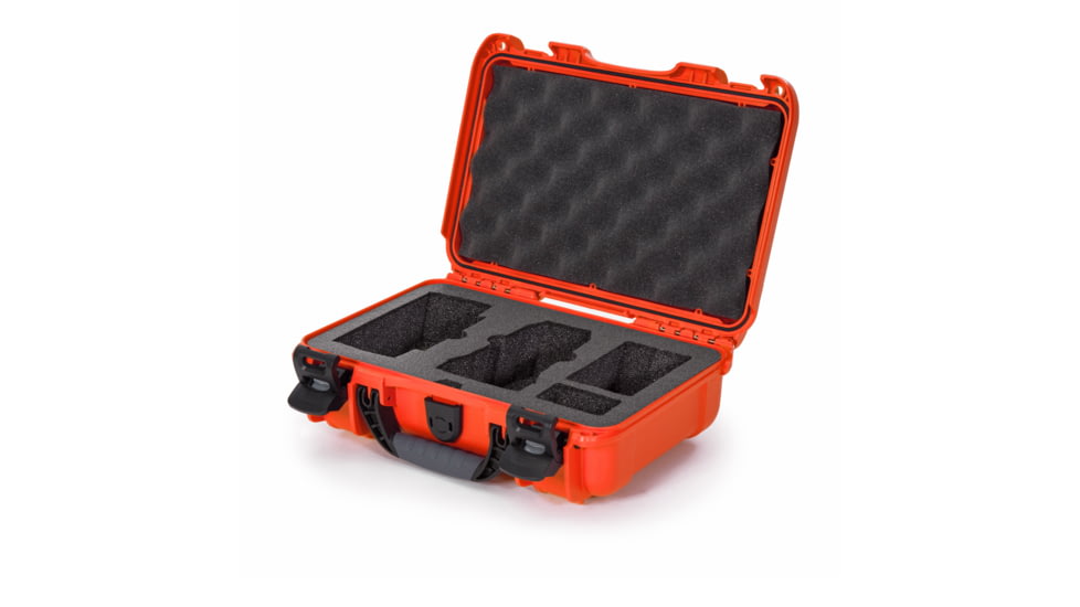 Nanuk Case 909 w/foam insert for DJI Mavic Mini, Orange, Small, 909-MAVM3