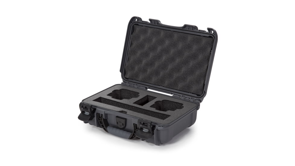 Nanuk Case 909 w/foam insert for DJI Osmo Action, Graphite, Small, 909-ACTION7
