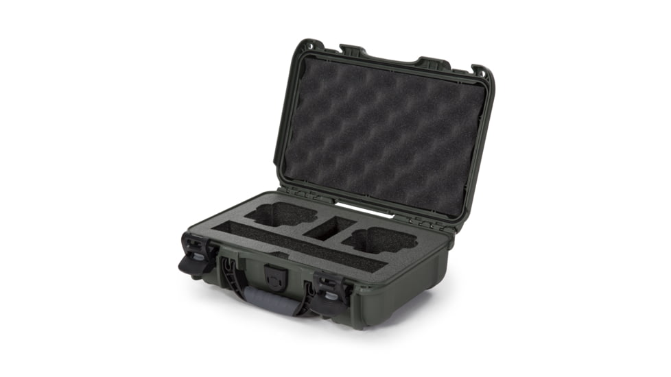 Nanuk Case 909 w/foam insert for DJI Osmo Action, Olive, Small, 909-ACTION6