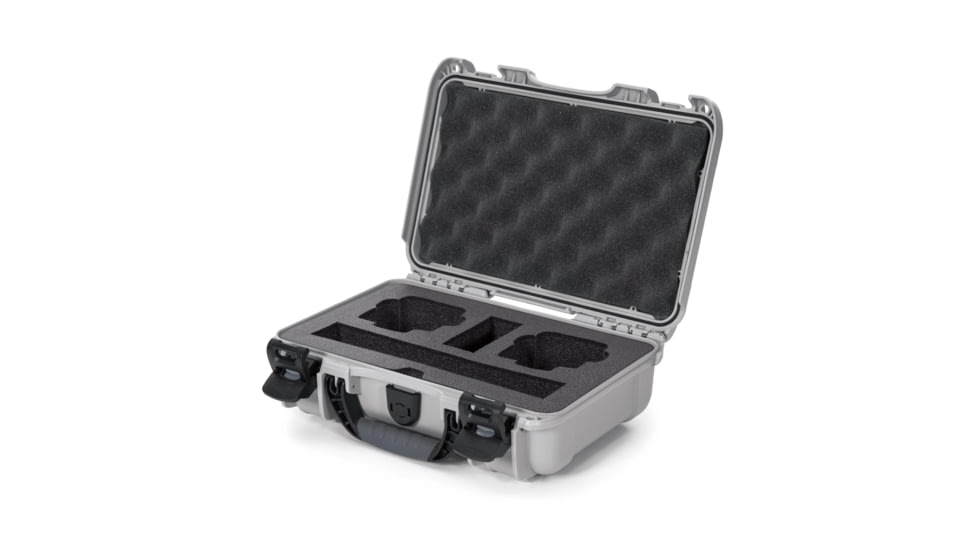 Nanuk Case 909 w/foam insert for DJI Osmo Action, Silver, Small, 909-ACTION5