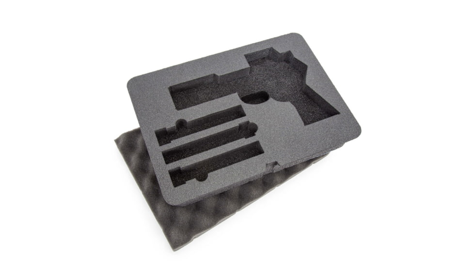 Nanuk Case 910 w/Foam For Pistol Optic Ready, Tan, Medium, 910S-080TN-0A0-21312