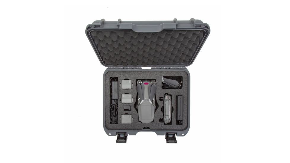Nanuk Case 920 w/foam insert for DJI Mavic 2PZ, Graphite, Medium, 920S-080GP-0A0-18204