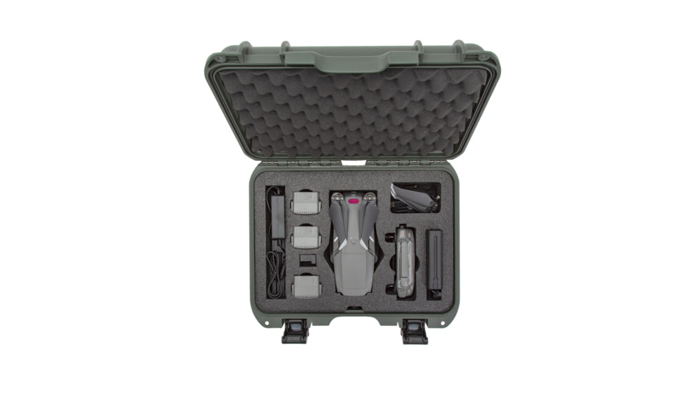Nanuk Case 920 w/foam insert for DJI Mavic 2PZ, Olive, Medium, 920S-080OL-0A0-18204