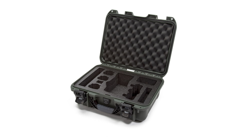Nanuk Case 920 w/foam insert for DJI Mavic 2PZ, Olive, Medium, 920S-080OL-0A0-18204
