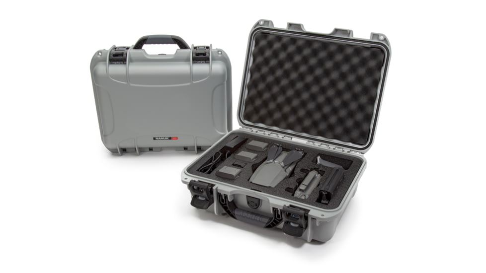 Nanuk Case 920 w/foam insert for DJI Mavic 2PZ, Silver, Medium, 920S-080SV-0A0-18204