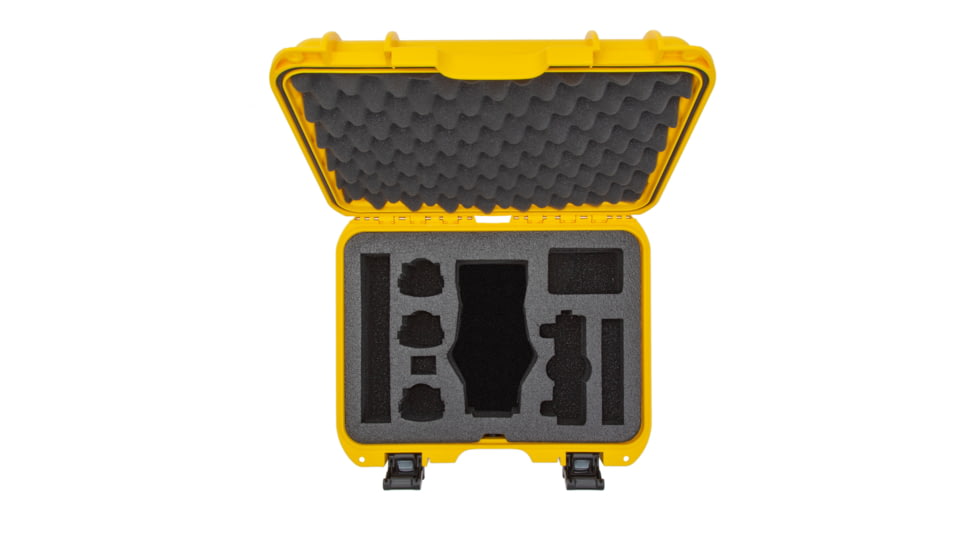Nanuk Case 920 w/foam insert for DJI Mavic 2PZ, Yellow, Medium, 920S-080YL-0A0-18204