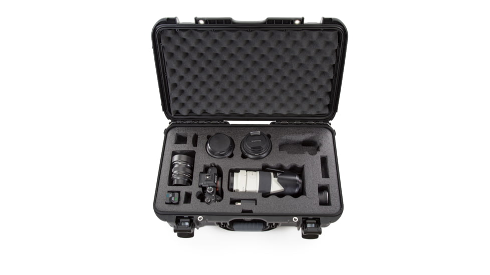 Nanuk Case 935 w/foam for Sony A7, Black, Large, 935S-080BK-0A0-19017