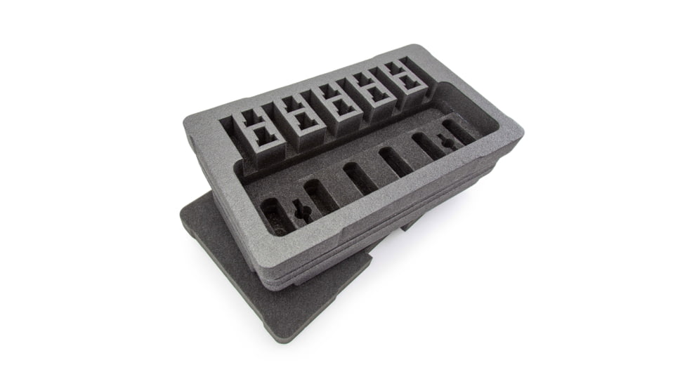 Nanuk Case 938 w/Foam Insert For 6Up, Black, Large, 938S-080BK-0A0-21019
