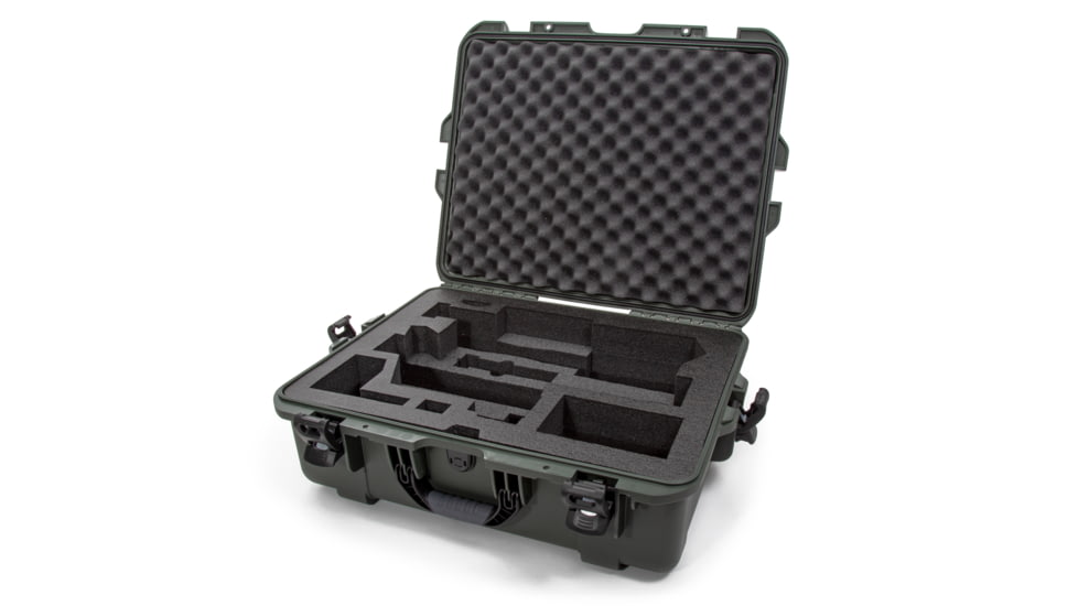 Nanuk Case 945 w/foam insert for Crane 3, Olive, Large, 945-CRA36