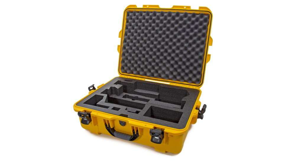 Nanuk Case 945 w/foam insert for Crane 3, Yellow, Large, 945-CRA34