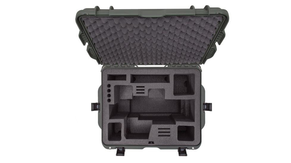 Nanuk Case 960 w/foam insert for URSA PRO, Olive, Large, 960-URSAP6