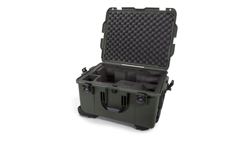 Nanuk Case 960 w/foam insert for URSA PRO, Olive, Large, 960-URSAP6