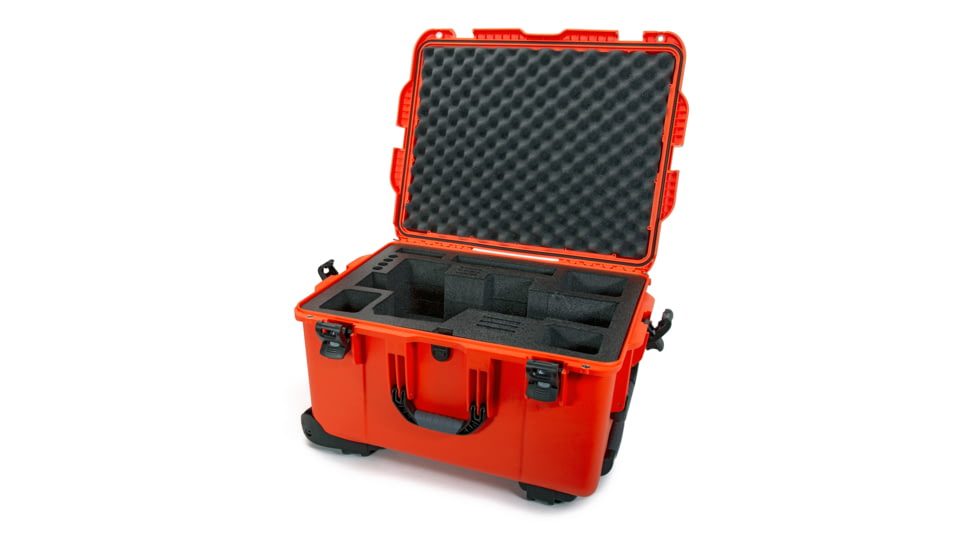 Nanuk Case 960 w/foam insert for URSA PRO, Orange, Large, 960-URSAP3