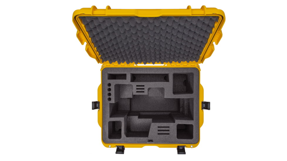 Nanuk Case 960 w/foam insert for URSA PRO, Yellow, Large, 960-URSAP4