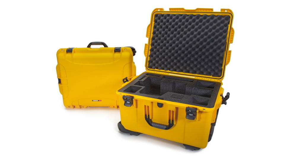 Nanuk Case 960 w/foam insert for URSA PRO, Yellow, Large, 960-URSAP4