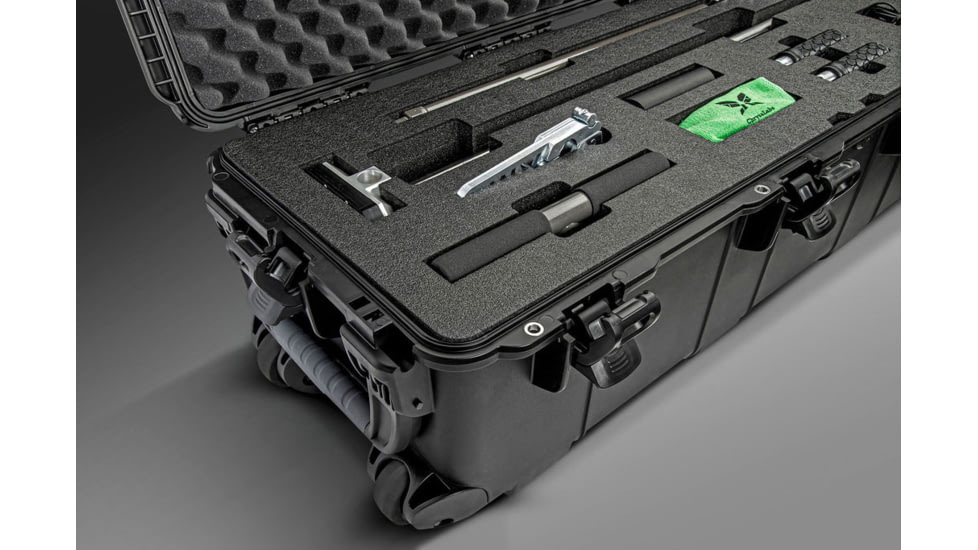 Nanuk Case 988 Standard w/Foam For 4Up Rifle Case, Black, Large, 988S-080BK-0A0-C0768