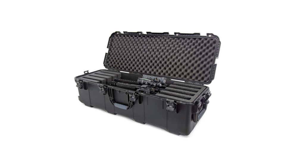 Nanuk Case 988 Standard w/Foam For 4Up Rifle Case, Black, Large, 988S-080BK-0A0-C0768
