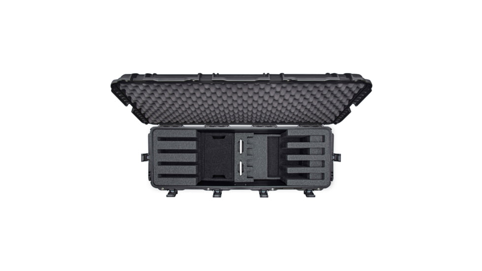 Nanuk Case 988 Standard w/Foam For 4Up Rifle Case, Black, Large, 988S-080BK-0A0-C0768