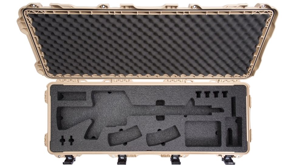 Nanuk Customized Foam Insert for 990 Nanuk Hard Case for AR, Black, 1-990-14098