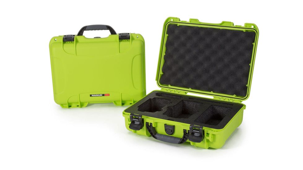 Nanuk Hard Case Mavic Air W/Foam Insert, Lime, Medium 910-MAVIA2