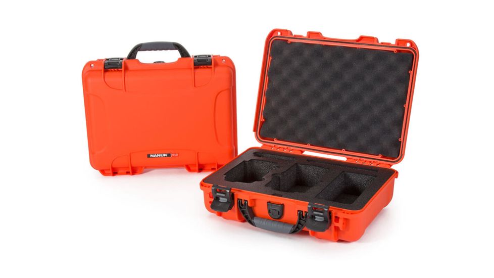 Nanuk Hard Case Mavic Air W/Foam Insert, Orange, Medium 910-MAVIA3