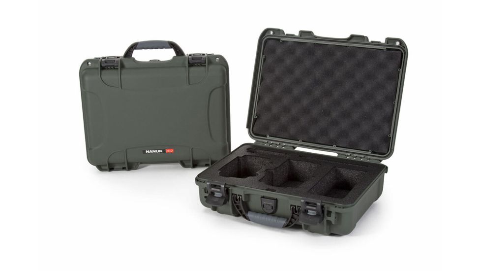 Nanuk Hard Case Mavic Air W/Foam Insert, Olive, Medium 910-MAVIA6