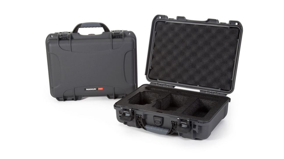 Nanuk Hard Case Mavic Air W/Foam Insert, Graphite, Medium 910-MAVIA7