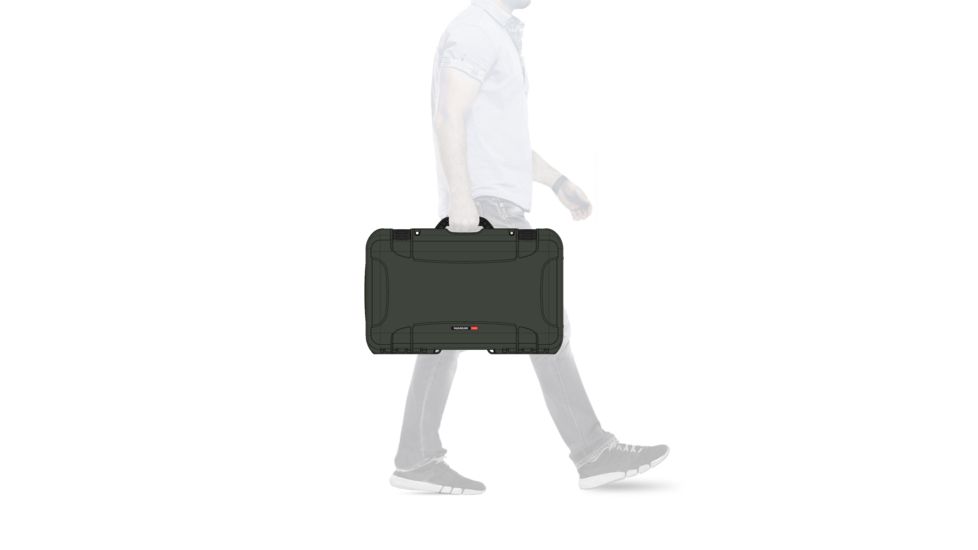 Nanuk 935 Protective Hard Case, 22in, No Insert, Olive, 935S-000OL-0A0