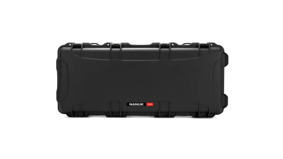 Nanuk 985 Hard Gun Case w/Foam AR, 39.7in, Black, 985S-081BK-0A0-18249