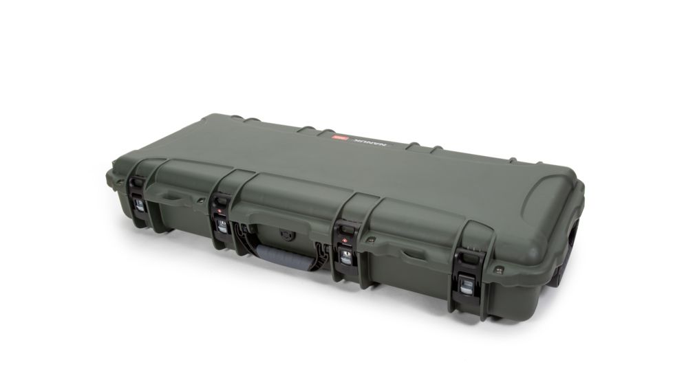 Nanuk 985 Hard Gun Case w/Foam AR, 39.7in, Olive, 985S-081OL-0A0-18249