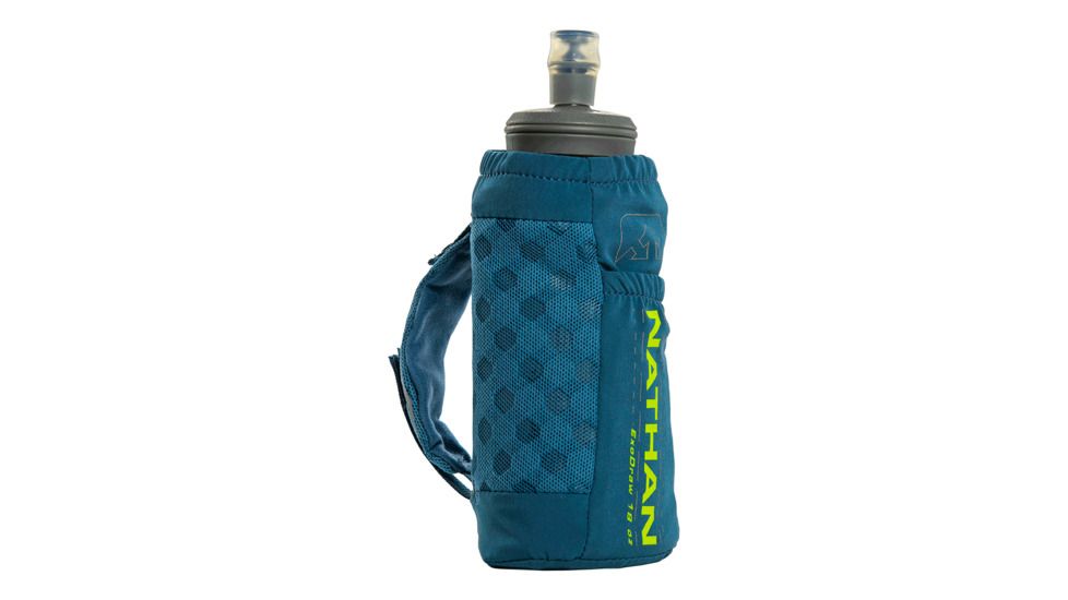 Nathan ExoDraw 2 Bottle, Blue Mirage/Nuclear, 18oz, NS4863-0428-00