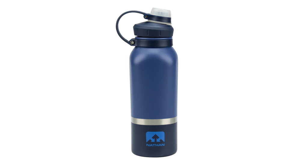 Nathan Hammerhead 3-Tone Bottle, True Navy/Blue Depths/Electric Blue, 24oz, NS4440-0355-24OZ