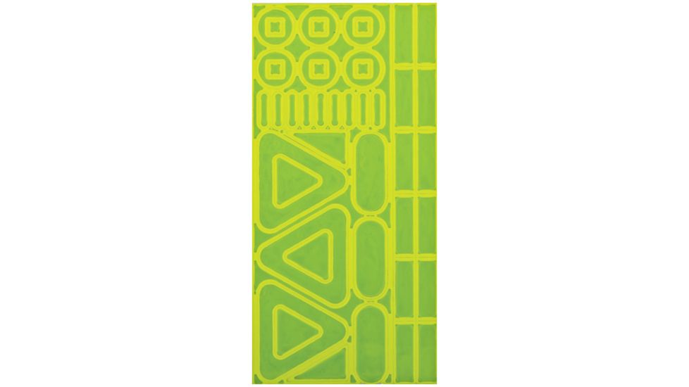 Nathan Helmet Stick-ons, Yellow, 2045NY