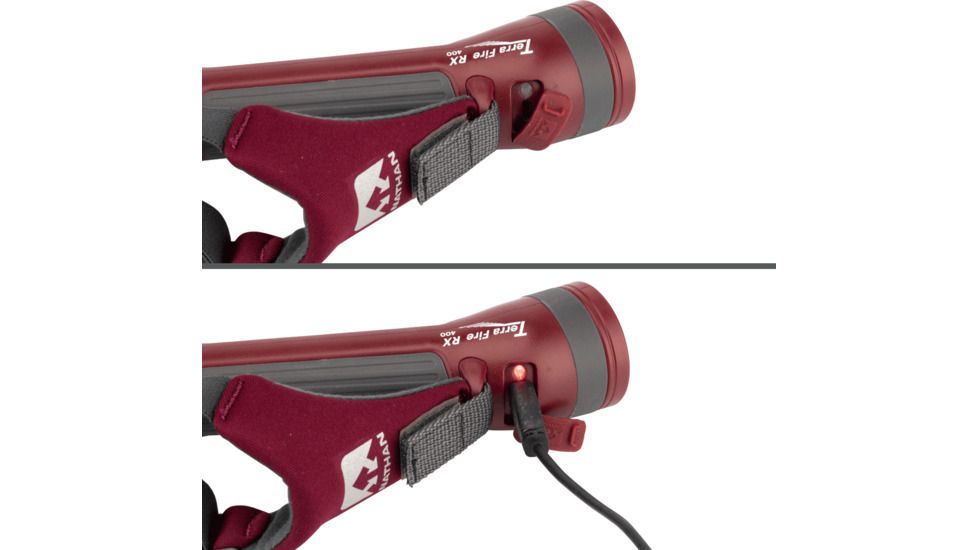 Nathan Terra Fire Hand Torch 400 RX, Red Dahlia/Castlerock, NS5111-0473-00