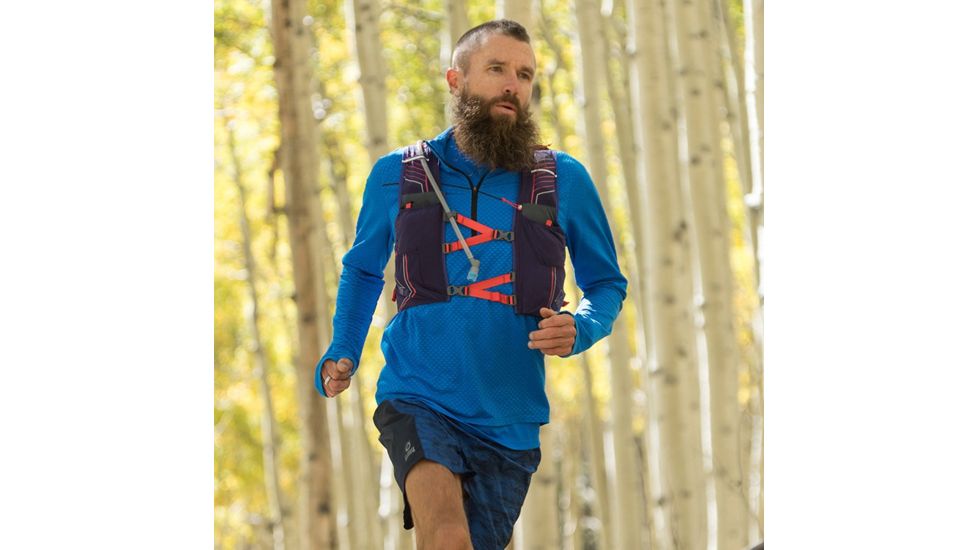 Nathan VaporKrar 2.0, 12L, Race Vest - Mens, Astral Aura/Deep Ultramarine/Hibiscus, Small, NS4736-0417-32
