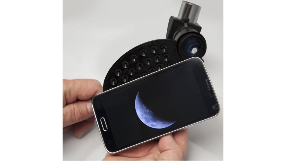 National Geographic CF700SM Black Carbon Fiber Telescope with Phone Adapter, 80-40070