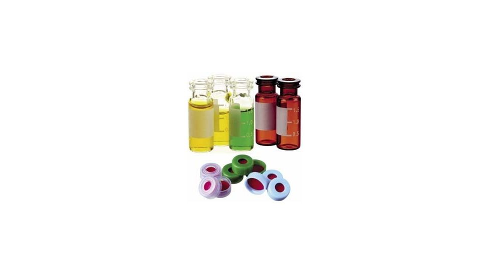 National Scientific Target Snap-It Crimp-Top/Snap-Cap Vials, National Scientific C4011-51R Caps Red Snap-It Cap