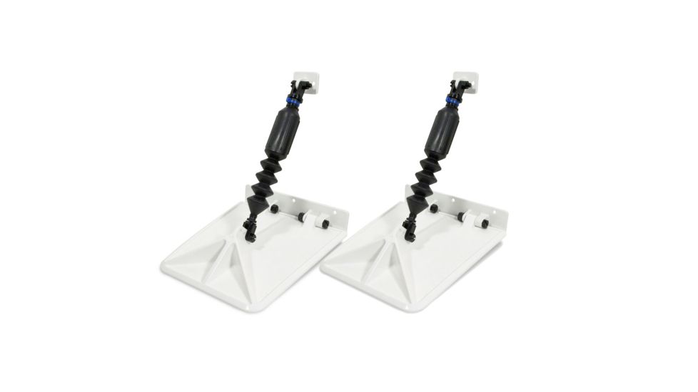 Nauticus Smart Tabs SX 9.5 x 10 f/16-18' Boats w/60lb Actuator - White 54241