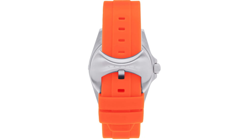 Nautis Interceptor Watch Box Set w/Interchangable Bands &amp; Date Display, Orange, One Size, 19161G-C
