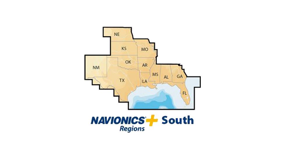 Navionics South, CF, Lakes &amp; Coast, New Condition, CF/NAV+SO