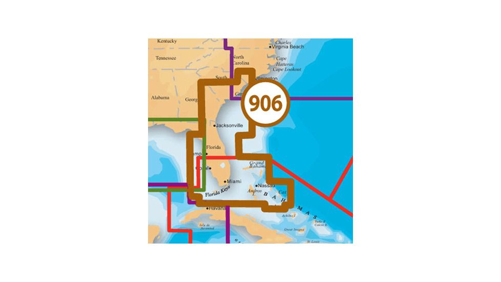 Navionics Platinum+ CF US 906 SE-US &amp; Bahamas, New Condition NAV-CF/906P+