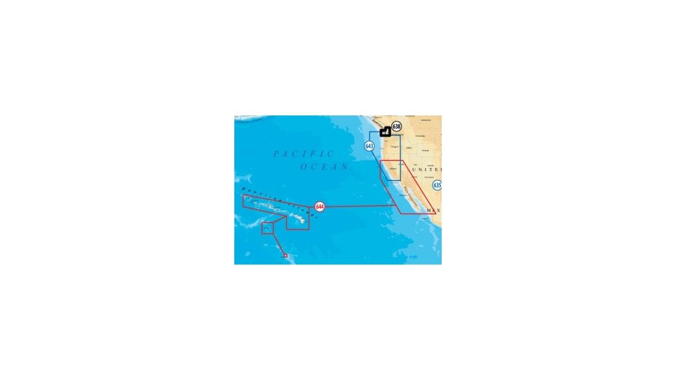 Navionics Platinum Plus Puget Sound Land,Marine Map CF638P
