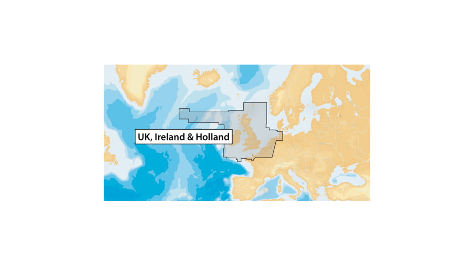 Navionics UK, Ireland &amp; Holland - microSD 60544